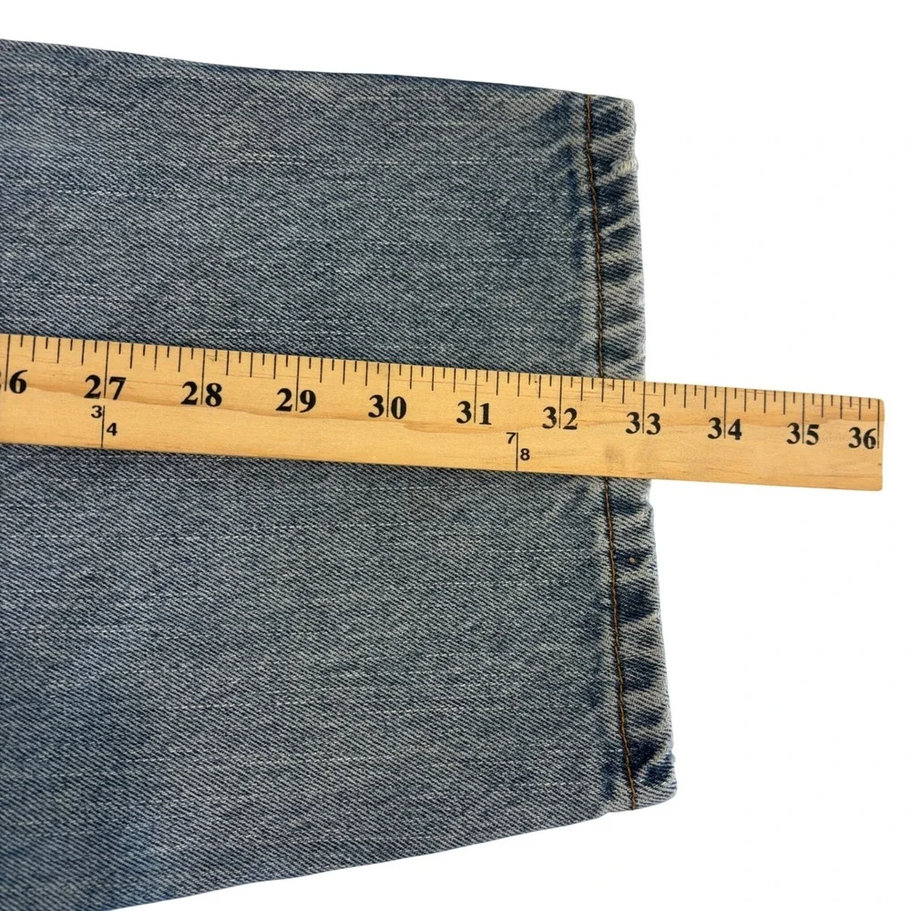 Levi's 560 Comfort Relaxed Fit Blue Jeans Mens 34x33 More Room in Seat Thighs